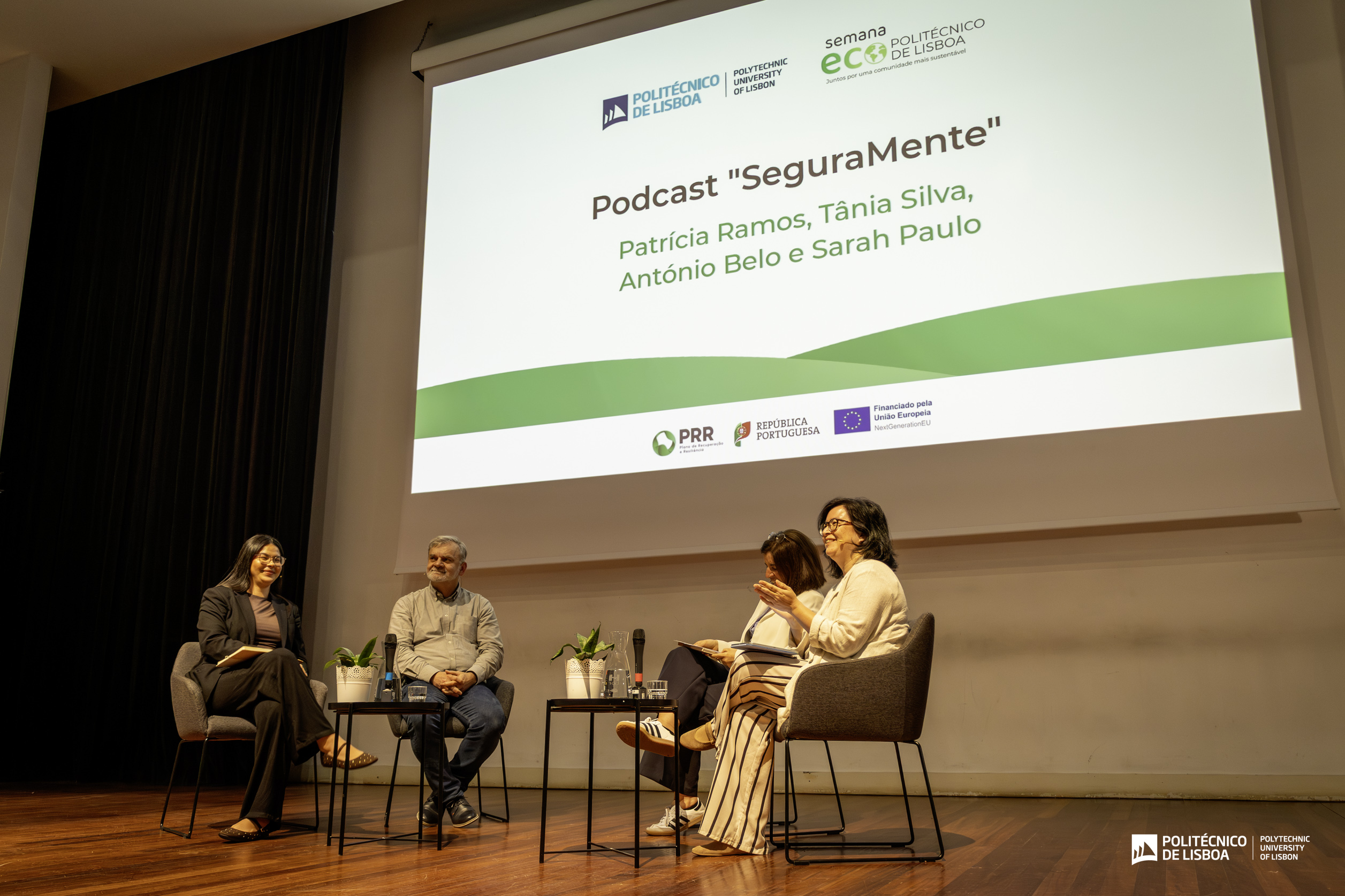 Imagem Ilustrativa do Podcast do UPL entitulado "seguramente"