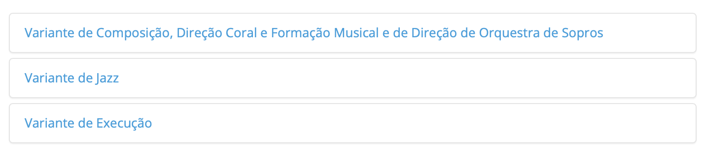 imagem ilustrativa das variantes