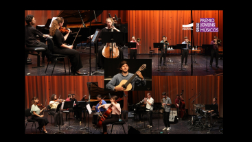 alunos da ESML no concurso Jovens Músicos 2026